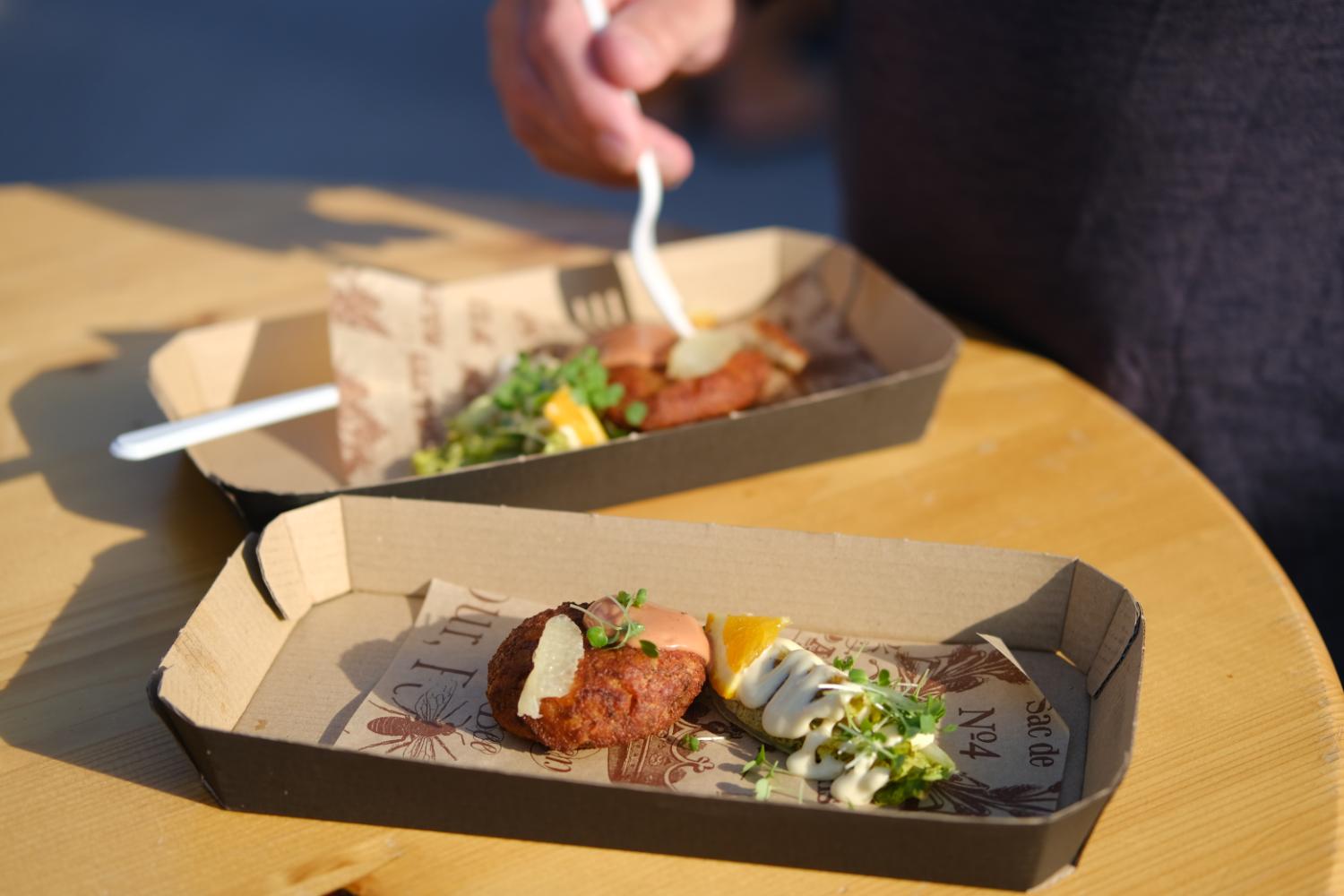 Ribje pogačice so avgusta razveselile obiskovalce Mavške tržnice. Foto: arhiv Zavoda za turizem in kulturo Kranj